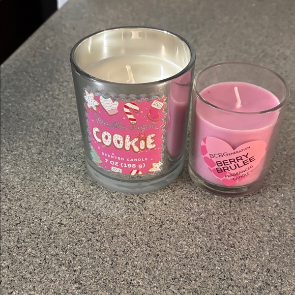 BCBGeneration Other - BCBGeneration Scented Candle Duo - Silver and Pink